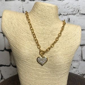 Chained Heart Necklace